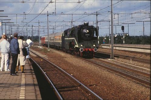 35)  10 dia's van de NVBS manifestatie Stoom '91, Amsterdam, Verzamelen, Spoorwegen en Tramwegen, Gebruikt, Trein, Kaart of Prent