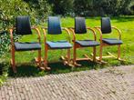 4 actulum varier stokke stoelen, Ophalen, Gebruikt, Hout, Vier