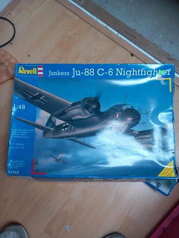 Revell Junkers Ju-88 C-6 Nightfighter. Bouwdoos. beschikbaar voor biedingen