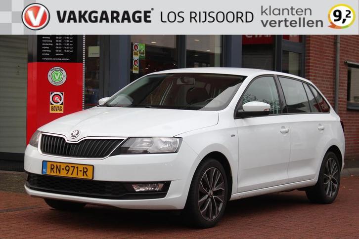 SKODA Rapid Spaceback 1.0 TSI DSG *Drive* | Trekhaak | Carpl, Auto's, Skoda, Bedrijf, Te koop, Rapid, ABS, Airbags, Airconditioning