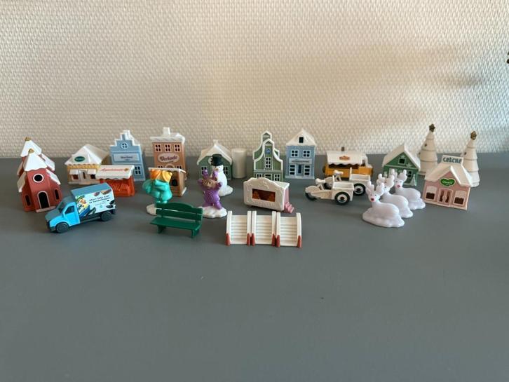 Albert Heijn AH winterdorp set 30 delig spaaractie jaar 2019, Verzamelen, Supermarktacties, Albert Heijn, Ophalen of Verzenden