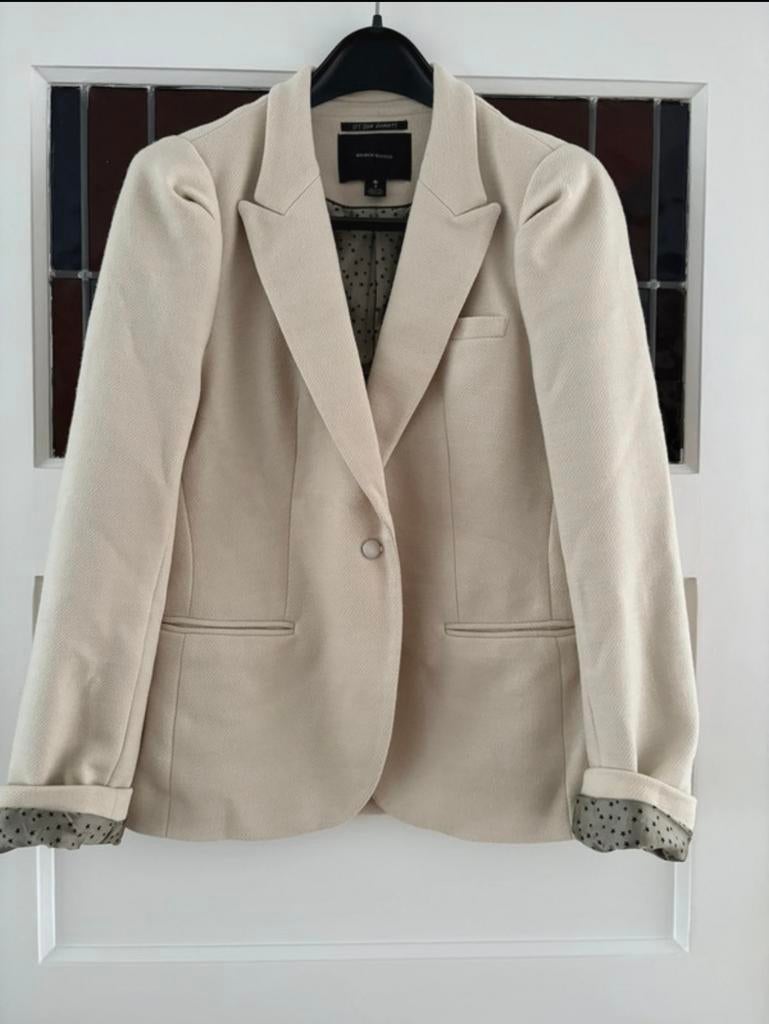 Colbert Scotch & Soda, Kleding | Dames, Jasjes, Kostuums en Pakken, Ophalen of Verzenden, Zo goed als nieuw, Beige