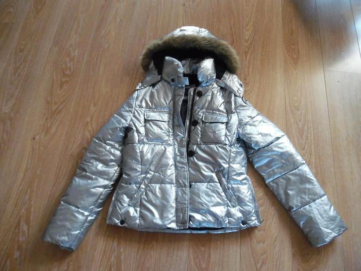zgan dames ski jack zilverkleurig maat M-L Miss America, Kleding | Dames, Wintersportkleding, Zo goed als nieuw, Jack, Maat 38/40 (M)