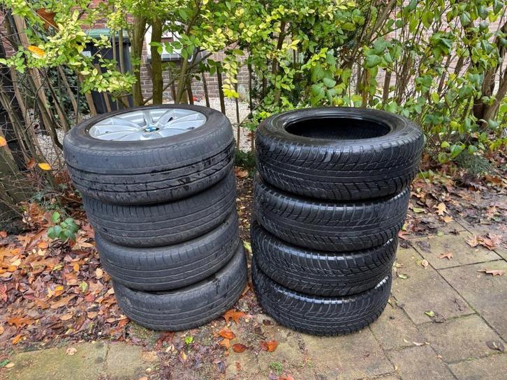 BMW wielen met zomer en winterbanden voor F30, F31 (16-in), Auto-onderdelen, Banden en Velgen, Banden en Velgen, Winterbanden