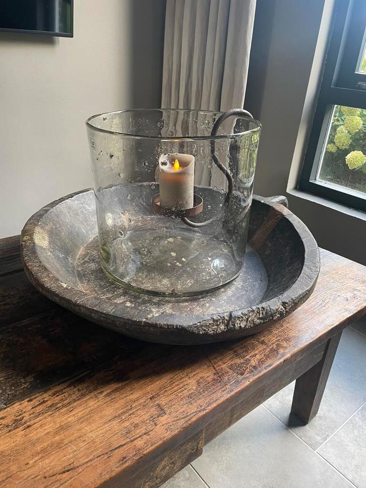 Antieke schaal van aura peeperkorn xxl, Huis en Inrichting, Woonaccessoires | Schalen en Manden, Ophalen of Verzenden