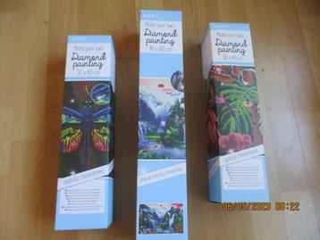te koop 3 nieuwe daimond paintings beschikbaar voor biedingen