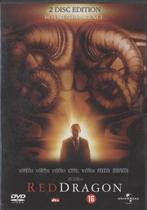 73) Red Dragon (2 disc): met Anthony Hopkins & Ralph Fiennes, Vanaf 16 jaar, Ophalen of Verzenden, Gebruikt, Actiethriller
