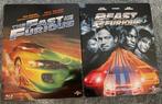 The Fast & the Furious & 2 Fast 2 Furious blu-ray steelbooks, Ophalen of Verzenden, Zo goed als nieuw, Actie