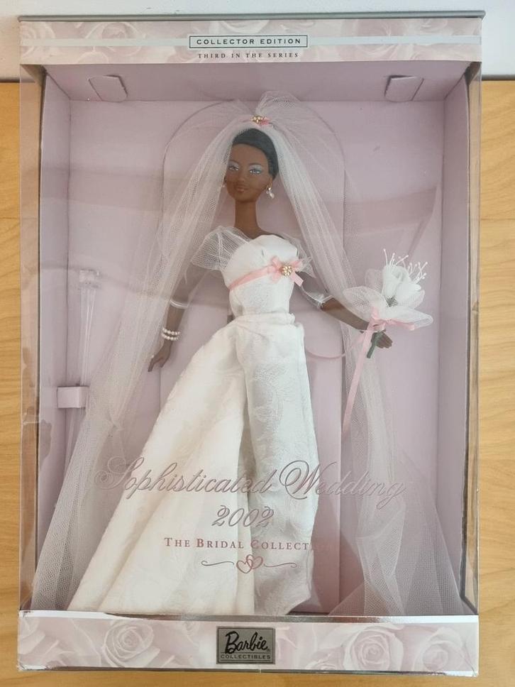 Barbie Sophisticated Wedding AA 2002 NRFB, Verzamelen, Poppen, Nieuw, Fashion Doll, Ophalen of Verzenden
