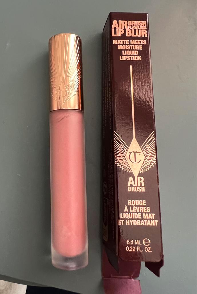 Charlotte Tilbury Airbrush Flawless Lip Blur - Pillow Talk, Sieraden, Tassen en Uiterlijk, Uiterlijk | Cosmetica en Make-up, Nieuw