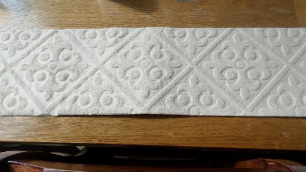 trapmat, Huis en Inrichting, Ophalen, Crème, Nieuw, Tapijttegels