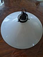 Jaren 20 Plafondlamp - Glas en Messing, Ophalen of Verzenden