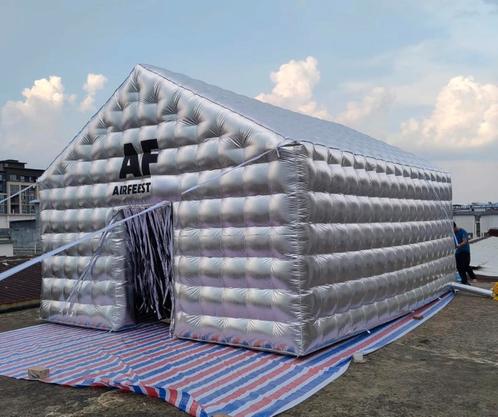 Zilveren Partytent te huur, Tuin en Terras, Partytenten, Ophalen of Verzenden