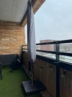 Balkonparasol met parasolvoet, Tuin en Terras, Parasols, Ophalen, Zo goed als nieuw, Minder dan 1 meter, Parasolvoet