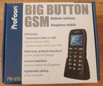 Profoon pm-676 seniorentelefoon simlock vrij, Geen camera, Ophalen of Verzenden, Zo goed als nieuw, Klassiek of Candybar