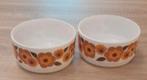 2 Arcopal Lotus Schaaltjes Retro, Ophalen of Verzenden