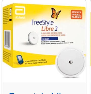 Freestyle libre 2 ( houdbaar +03/2026) beschikbaar voor biedingen