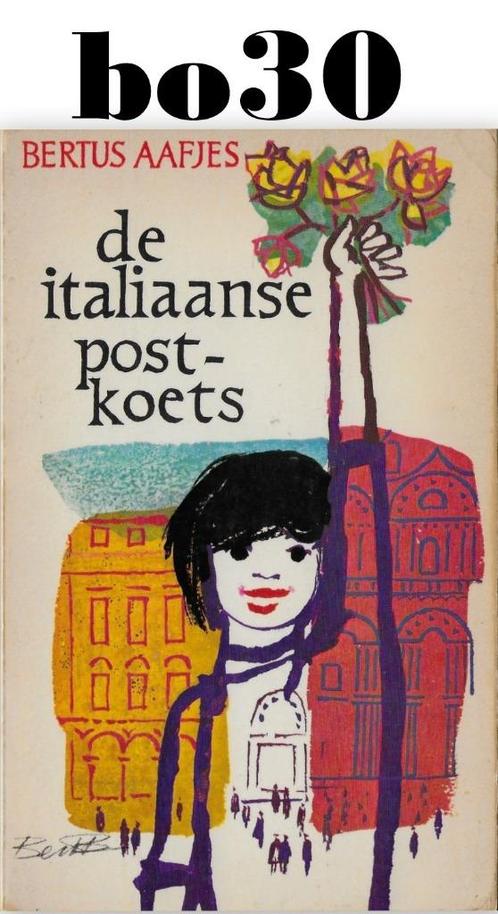 Boek bo30 -- Bertus Aafjes - De Italiaanse postkoets, Boeken, Romans, Gelezen, Nederland, Ophalen of Verzenden