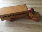 Nooitgedagt houten bus, met poppetjes, Ophalen of Verzenden