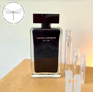 Narciso Rodriguez For Her edt Sample + Gratis Verzonden beschikbaar voor biedingen