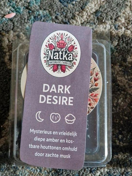 Wax melt Dark Desire – 100% sojawas🌑, Huis en Inrichting, Woonaccessoires | Kandelaars en Kaarsen, Nieuw, Minder dan 25 cm, Overige materialen