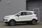 Ford EcoSport 1.0 EcoBoost Titanium I Clima I Cruise I Trekh, Auto's, Voorwielaandrijving, Gebruikt, Leder en Stof, Wit
