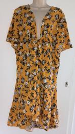 Shein Curve jurk maat 4XL (48/50), Kleding | Dames, Grote Maten, Ophalen of Verzenden, Zo goed als nieuw, Geel, Jurk