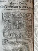 Johann Gerhard's Postilla 3.Teil, 1616 Jehna, Antiek en Kunst, Antiek | Boeken en Bijbels, Ophalen of Verzenden