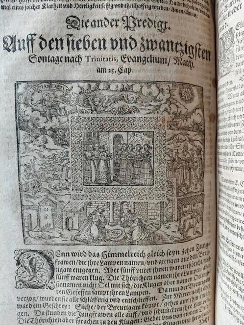 Johann Gerhard's Postilla 3.Teil, 1616 Jehna, Antiek en Kunst, Antiek | Boeken en Bijbels, Ophalen of Verzenden