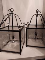 Grote hanglampen Harley Davidson 30 x 30 x hoogte 60, Ophalen, Zo goed als nieuw, Bruin, Overige materialen