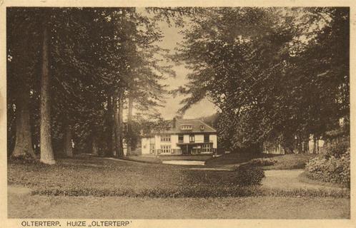 Olterterp. Huize Olterterp - 1928 gelopen, Verzamelen, Ansichtkaarten | Nederland, Gelopen, Gelderland, 1920 tot 1940, Ophalen of Verzenden