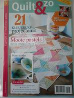 Quilt & zo, quilten,, Ophalen of Verzenden, Zo goed als nieuw, Borduren en Naaien, Diverse schrijvers