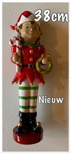 Kerst Elf 38 cm Rood/Groen Nieuw, Diversen, Kerst, Ophalen of Verzenden, Nieuw