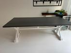 Eettafel 230 x 110 cm + verlengstuk 150 cm, Ophalen, 100 tot 150 cm, Zo goed als nieuw, Vijf personen of meer