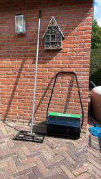 Te huur egaliseerhark + grasroller €10 per dag, Tuin en Terras, Hand-tuingereedschap, Ophalen, Zo goed als nieuw