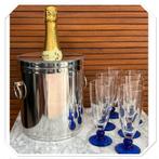 Verzilverde Champagne/Wijn koeler, Antiek en Kunst, Ophalen