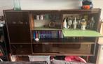 Vintage Highboard, Huis en Inrichting, Ophalen, Gebruikt, 100 tot 150 cm, Met deur(en)