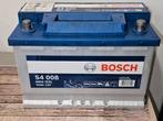 Bosch 12v 74ah auto accu s4 008, Ophalen, Gebruikt