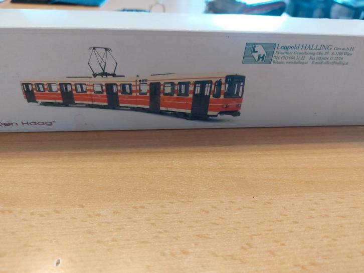 HTM tram serie 6000 ex Hannover digitaal, Hobby en Vrije tijd, Modeltreinen | H0, Zo goed als nieuw, Locomotief, Gelijkstroom