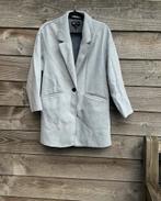 ZARA TRAFALUC blazer jas maat S M lichtgrijs, Kleding | Dames, Zara, Ophalen of Verzenden, Zo goed als nieuw, Jasje