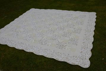 Groot Riviera Maison deken/ woondeken/ plaid patchwork 240cm beschikbaar voor biedingen