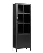 Zwarte kast metaal Castello, Zo goed als nieuw, Minder dan 100 cm, Metaal, 25 tot 50 cm
