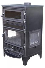S107/3D Sabah Open Haard Met Oven – Drie-Raams Haard – Houtk, Ophalen, Inbouw, Hout, Nieuw