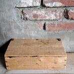 Brocante oud houten doosje kistje 28x16x8cm *Etage3*, Gebruikt, Ophalen of Verzenden