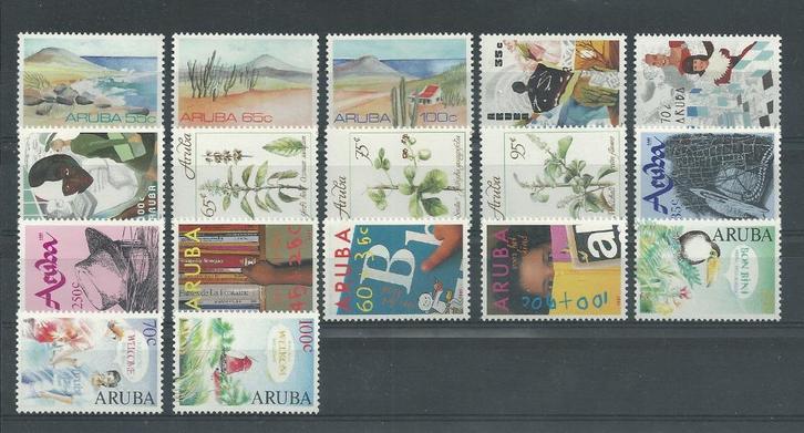 Aruba 1991, Complete jaargang, Postfris., Postzegels en Munten, Postzegels | Nederlandse Antillen en Aruba, Postfris, Verzenden