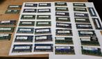 15 setjes van 2 stuks DDR3 2 GB ram sodimm voor laptop., Computers en Software, RAM geheugen, Gebruikt, 10600, 12800, DDR3, Ophalen of Verzenden