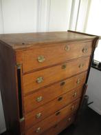 prachtige eiken ladenkast chiffonniere ca 1820, Antiek en Kunst, Ophalen