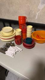 Kampeerservies Vintage, Caravans en Kamperen, Kampeeraccessoires, Ophalen, Gebruikt