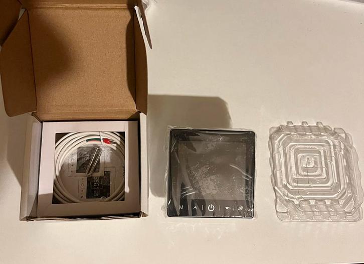 Beok slimme wifi verwarmingsthermostaat met touchscreen,16A, Doe-het-zelf en Verbouw, Thermostaten, Nieuw, Ophalen