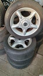 16inch lichtmetaal velgen Mini Cooper R50/R53 4x100, Auto-onderdelen, Banden en Velgen, Banden en Velgen, 16 inch, Gebruikt, Personenwagen